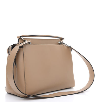 Fendi Calfskin Flowerland Studded Dotcom Satchel Cuoio Multicolor 3 of 13