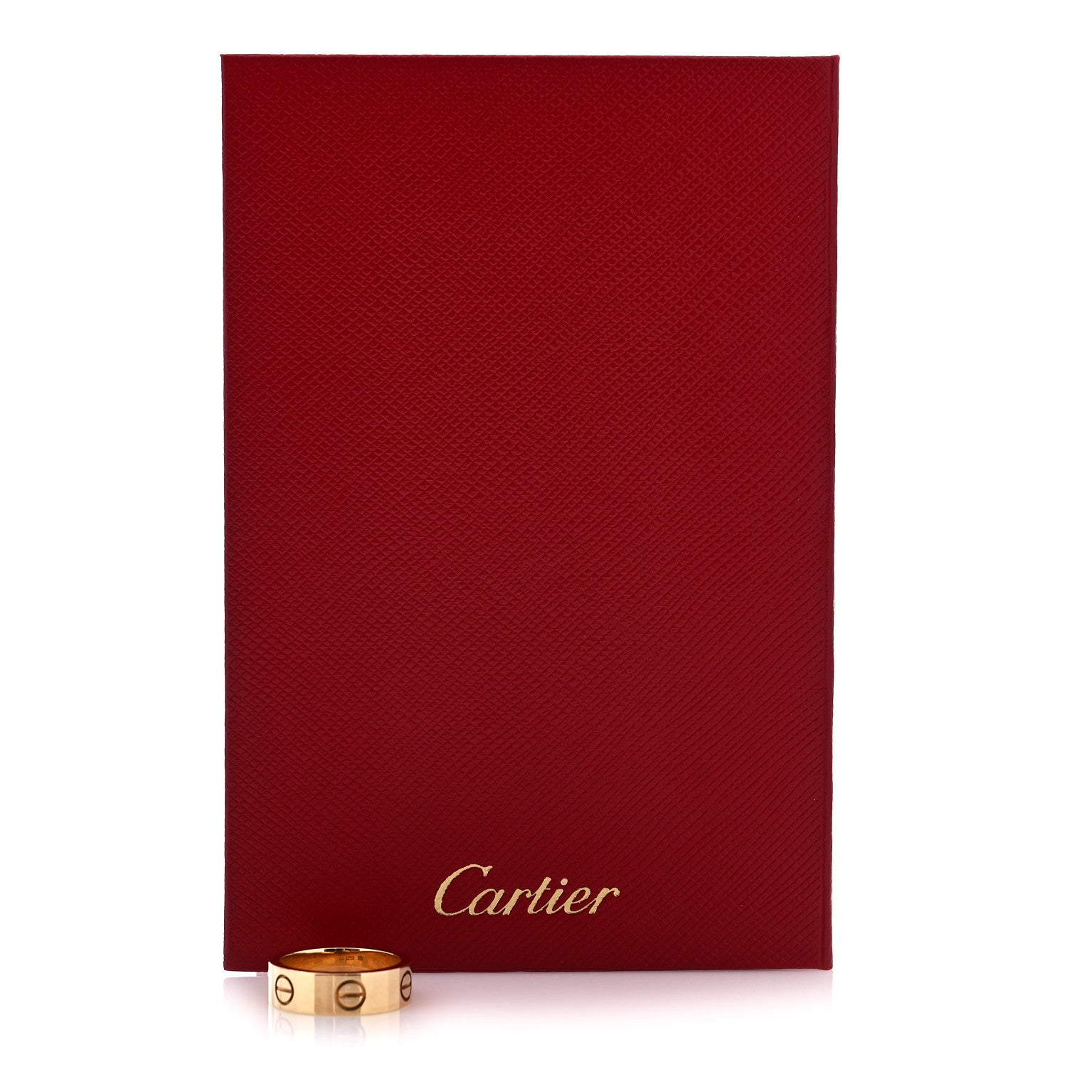 Cartier 18K Yellow Gold 5.5mm LOVE Ring 49 4.75 5 of 5