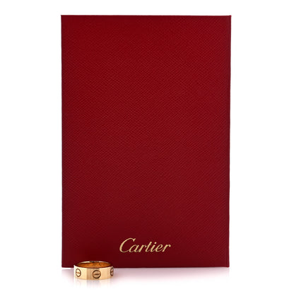 Cartier 18K Yellow Gold 5.5mm LOVE Ring 49 4.75 5 of 5