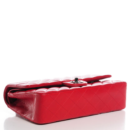 Chanel Lambskin Quilted Medium Double Flap Red 4 of 9