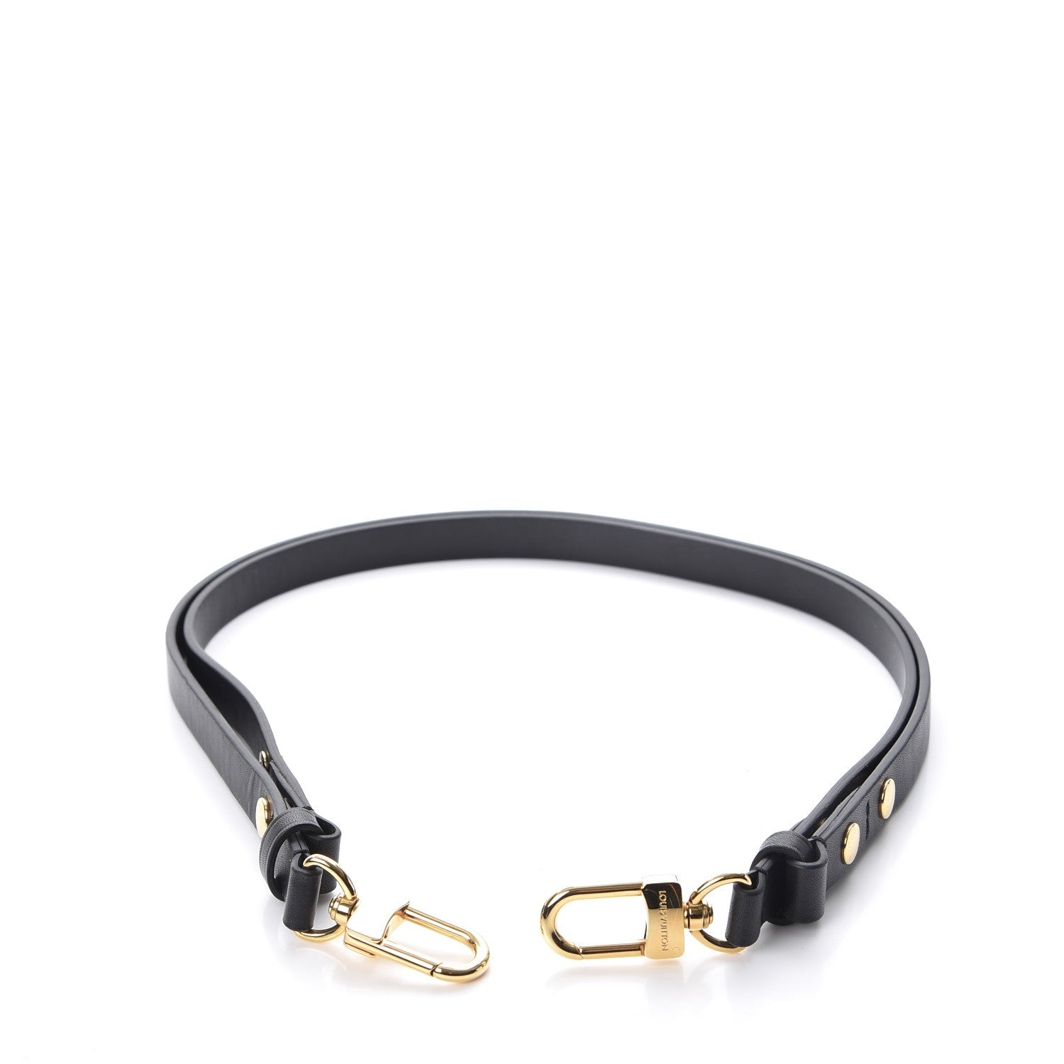 Louis Vuitton Calfskin Neonoe Shoulder Strap Black 5 of 5
