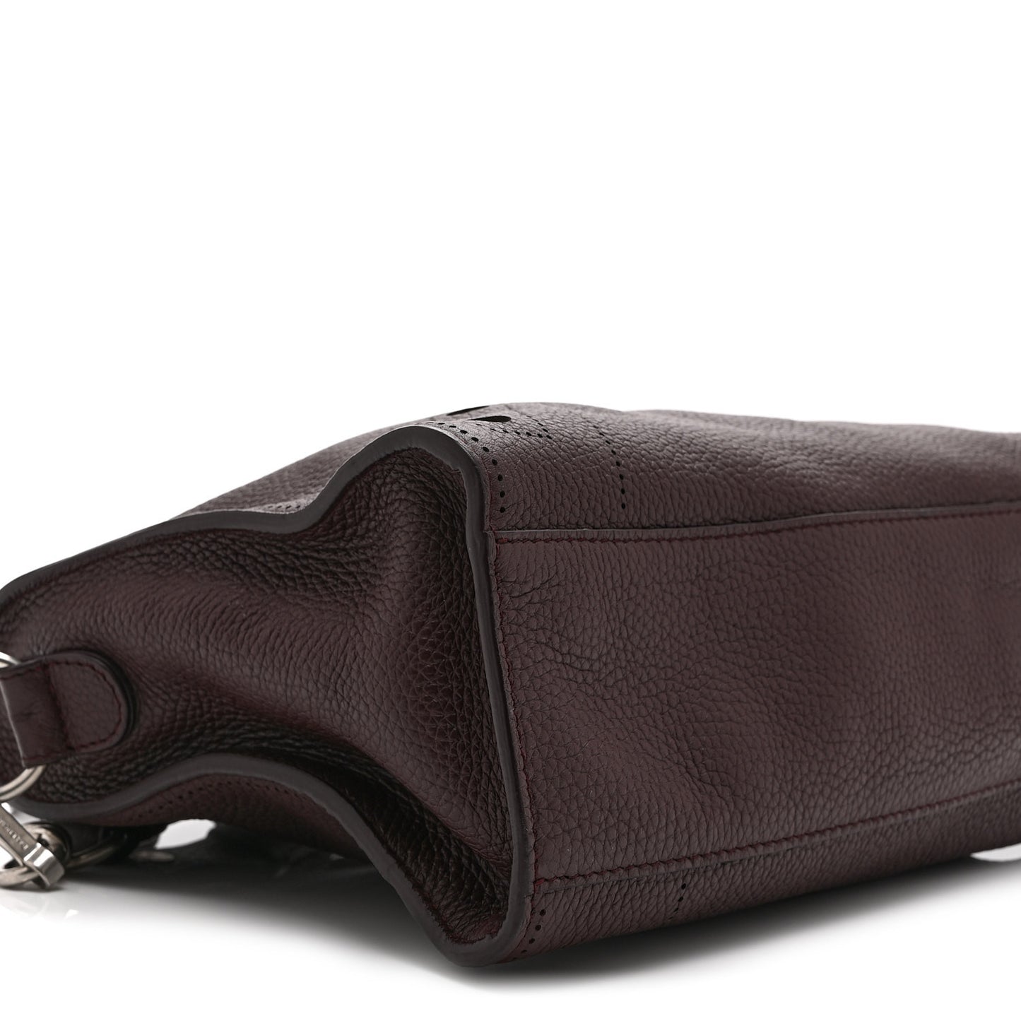 Veau Grana Perforated Blackout Hardware S City Rouge Acajou