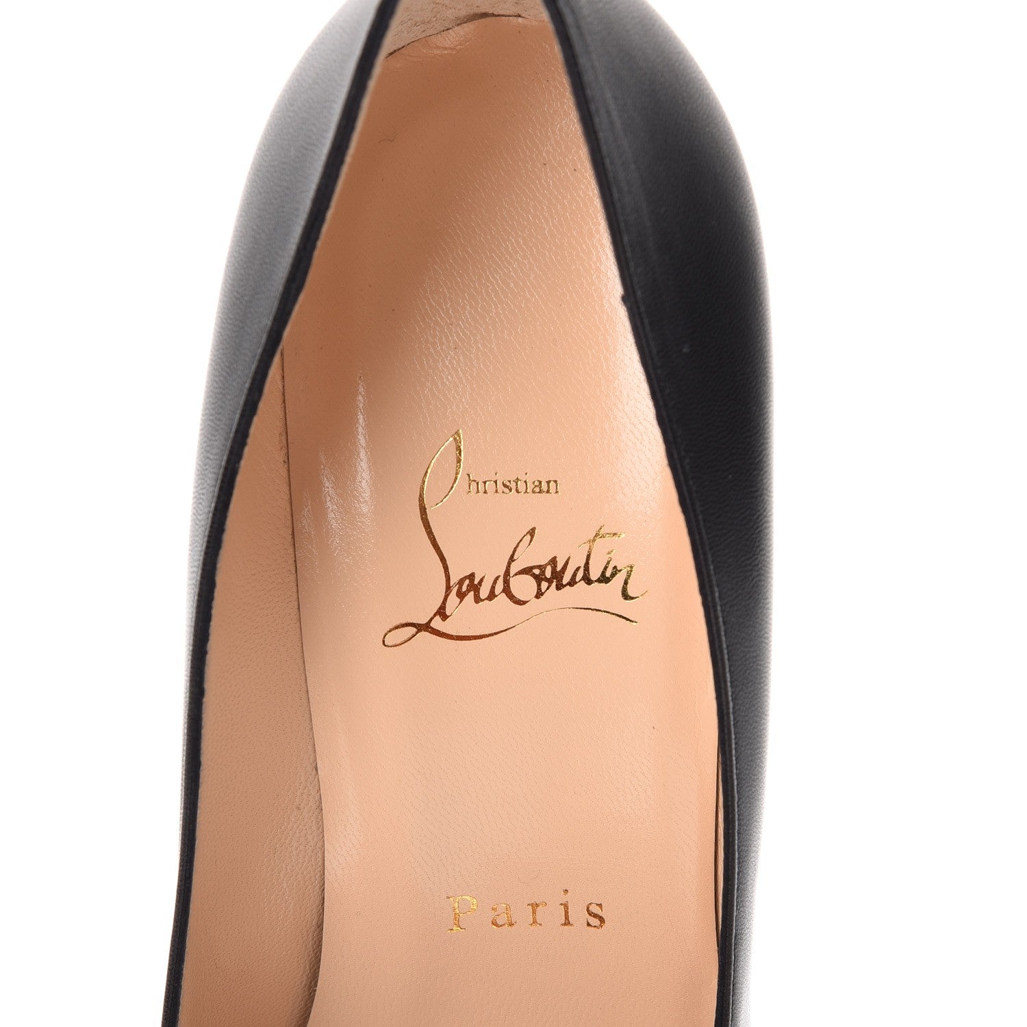 Christian Louboutin Kid Cabo 85 Pumps 38.5 Black Multicolor 8 of 9