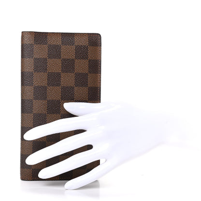 Louis Vuitton Damier Ebene Porte Valeurs Organizer Wallet 2 of 6