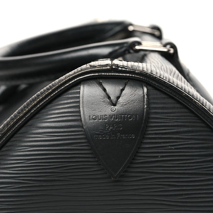 Louis Vuitton Epi Speedy 30 Black 6 of 10