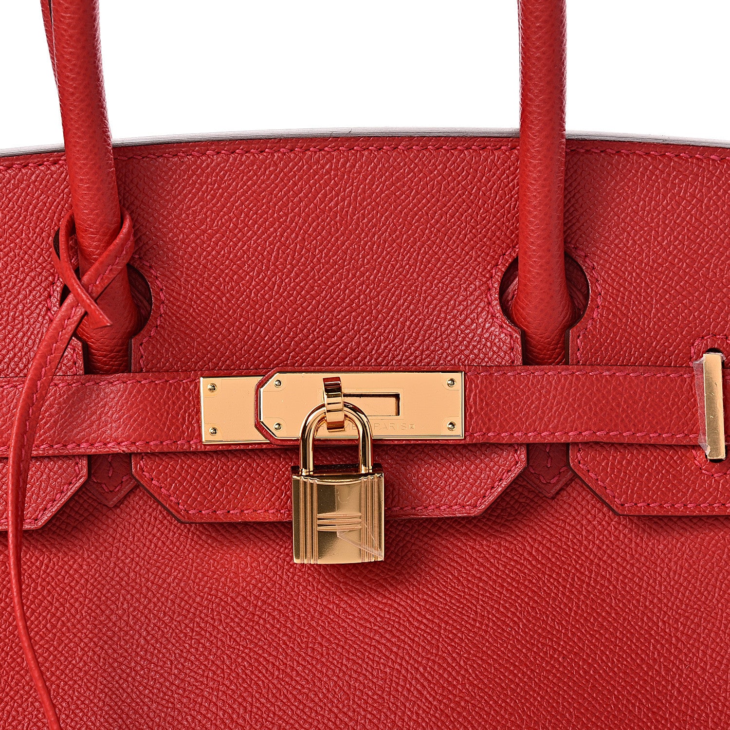 Hermes Epsom Birkin 30 Rouge Casaque 49 of 49