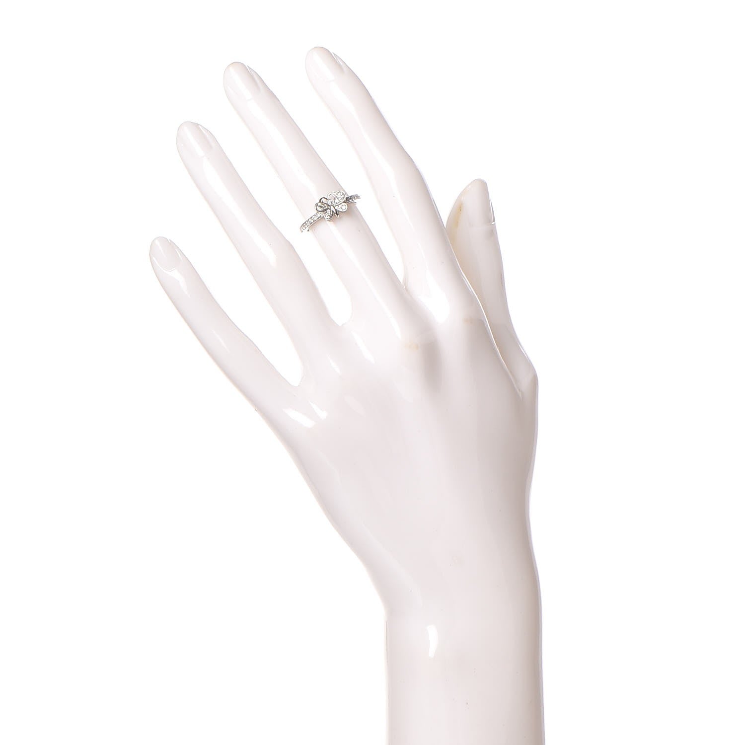 Tiffany Platinum Diamond Enchant Butterly Ring 49 5 2 of 5