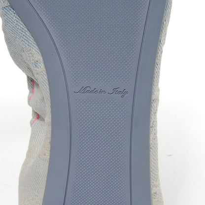 Louis Vuitton Monogram Denim Rosa Flats 38.5 6 of 8