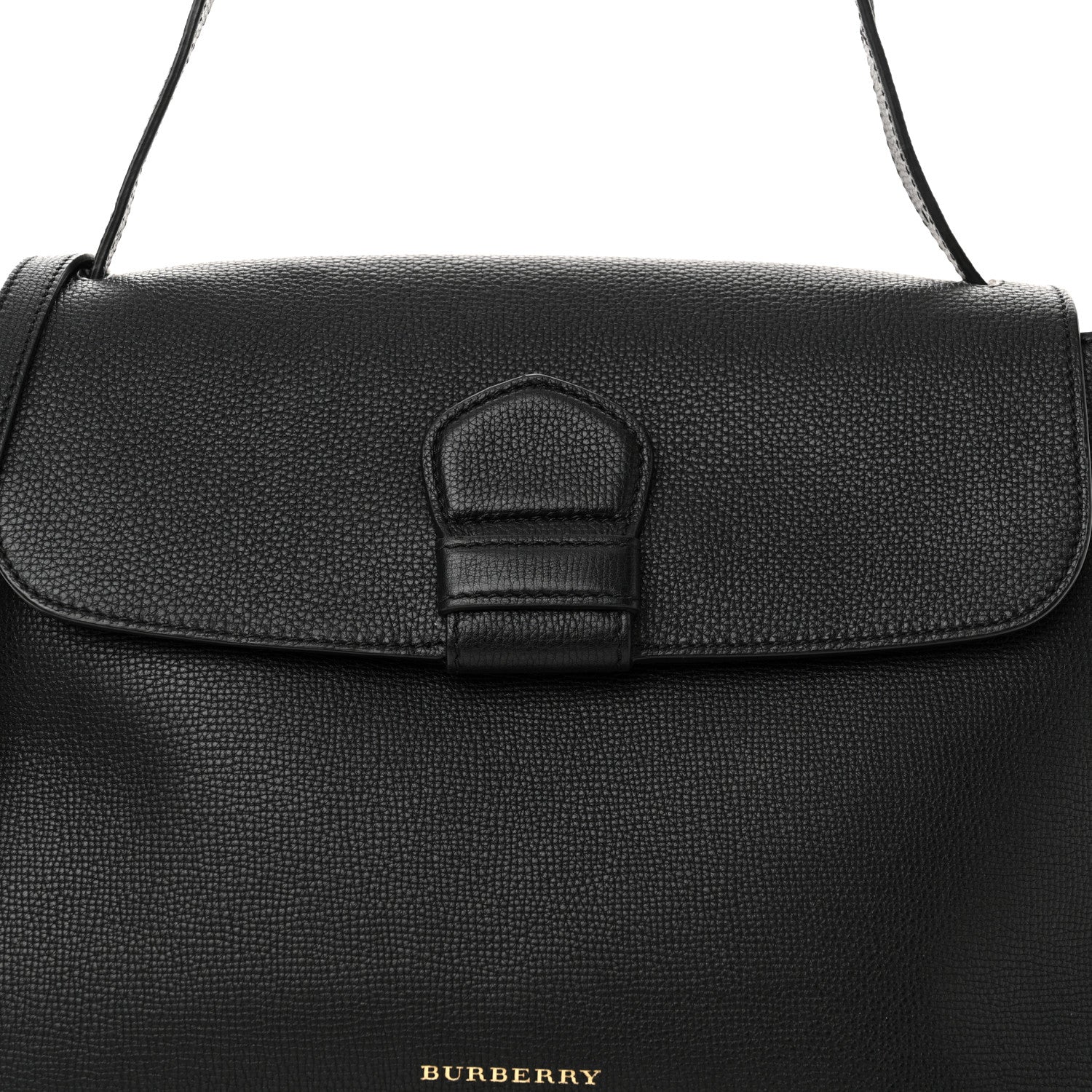 Burberry Derby Calfskin House Check Medium Camberley Black 10 of 13
