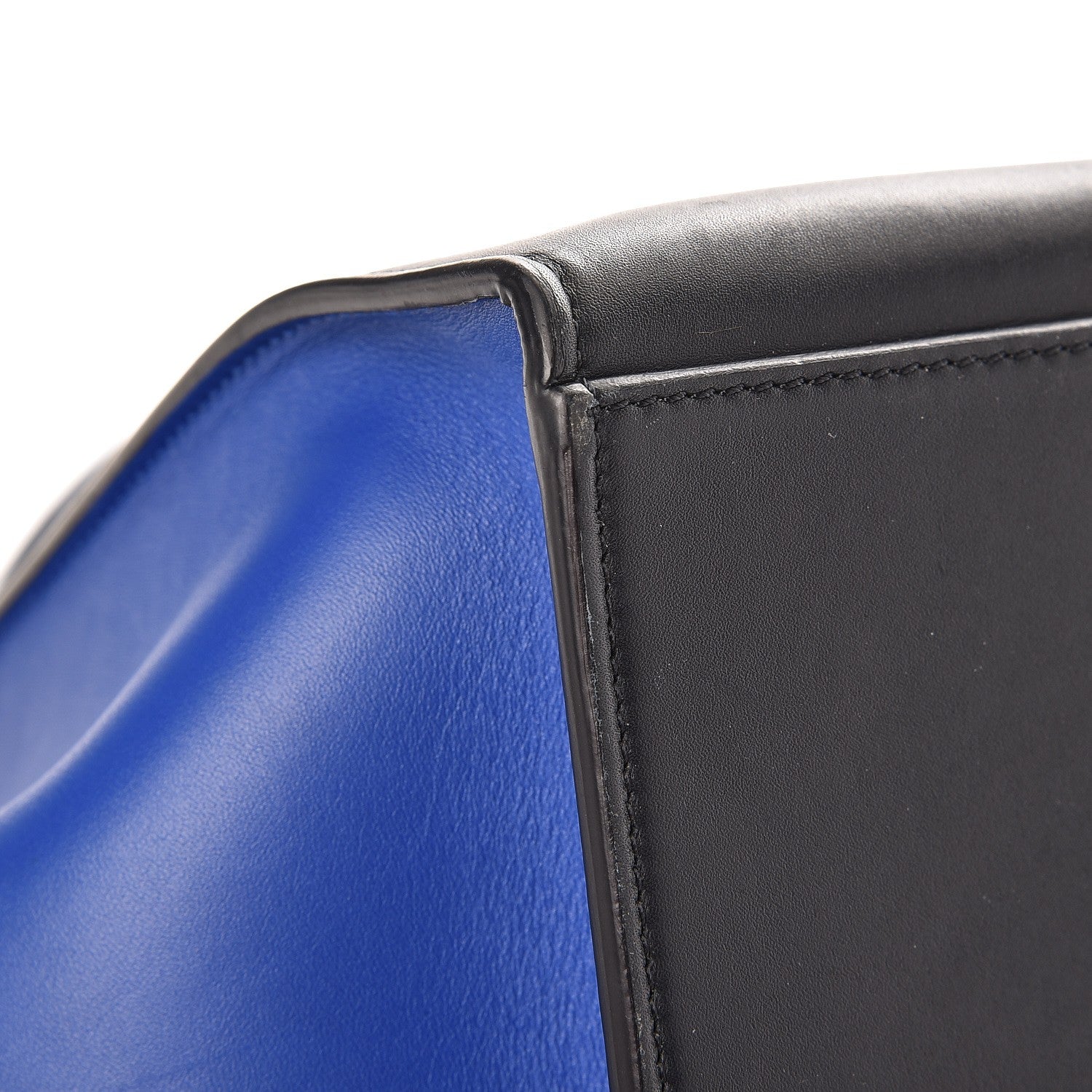 Celine Smooth Calfskin Medium Tri-Color Trapeze Ink 9 of 21