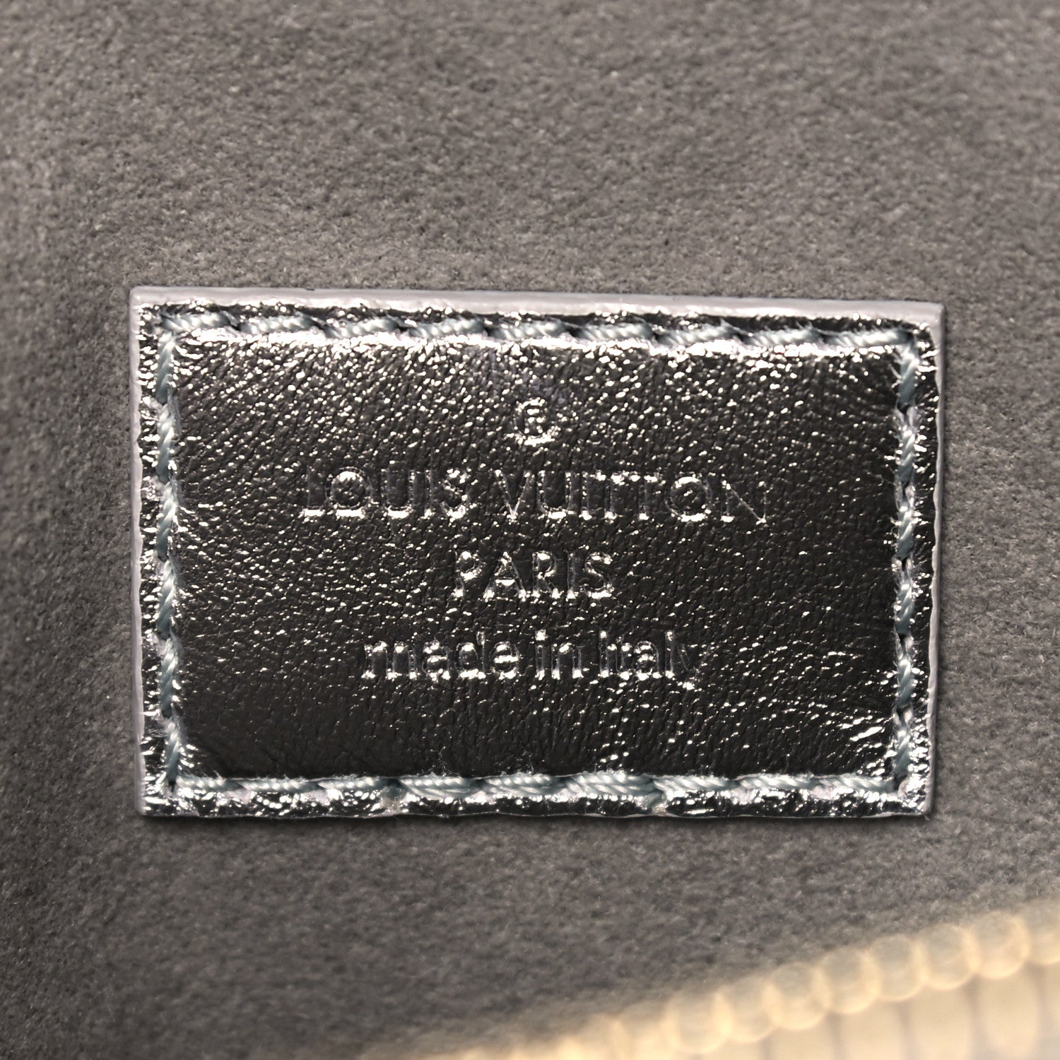 Louis Vuitton Satin Sequin Embroidered Monogram Coussin BB Silver 6 of 10