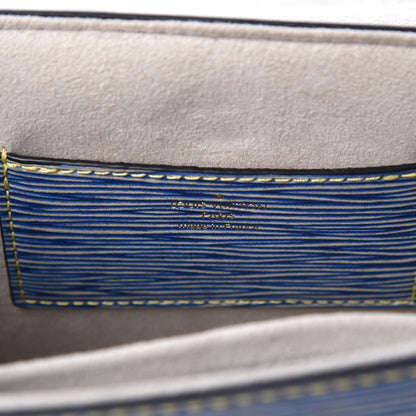 Louis Vuitton Epi Twist Shoulder Bag MM Denim Light 7 of 9