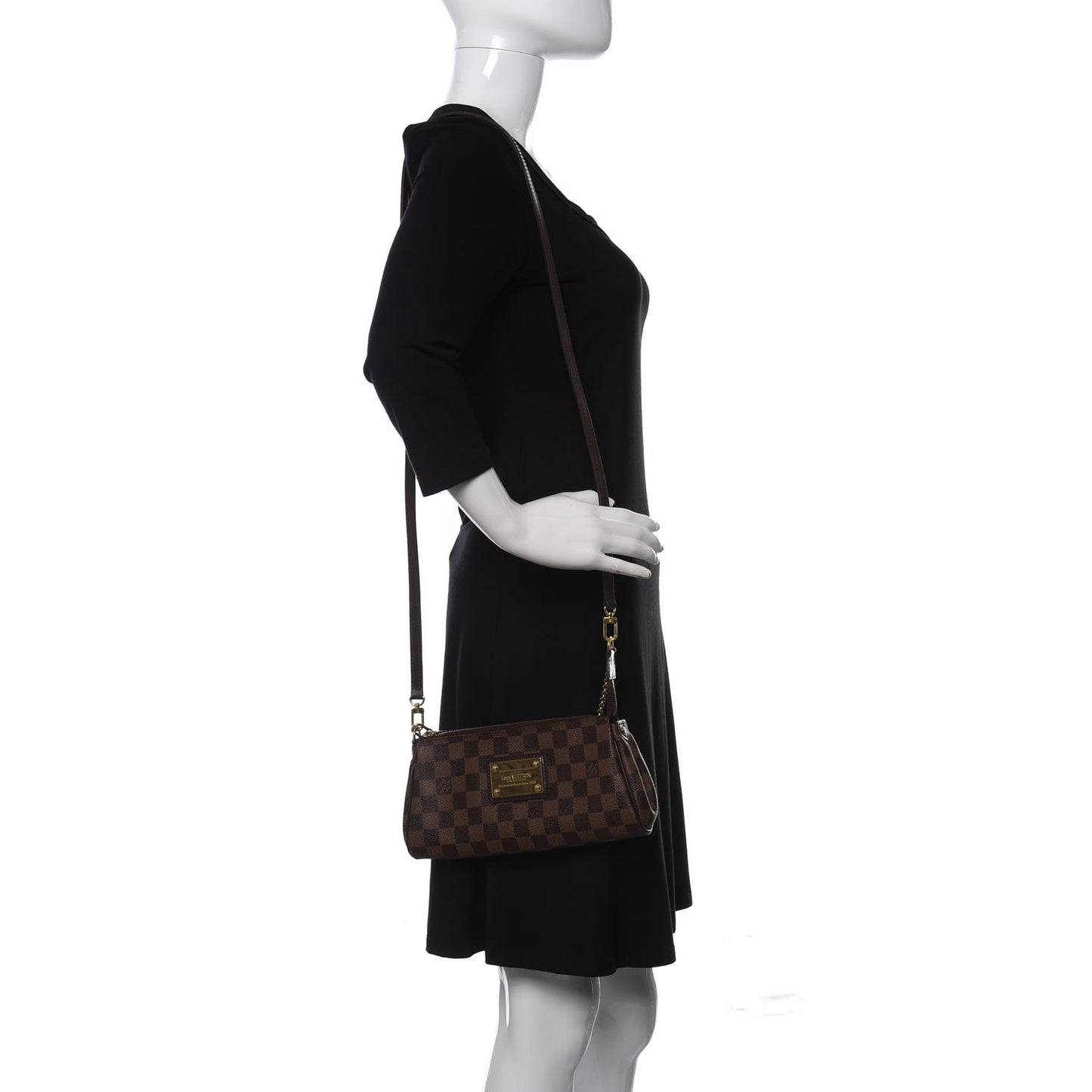 Damier Ebene Eva Clutch