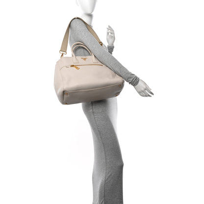 Prada Vitello Daino Top Handle Tote Talco 2 of 11