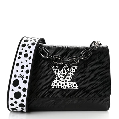 Louis Vuitton LV x YK Epi Infinity Dots Twist Shoulder Bag MM Black 3 of 10