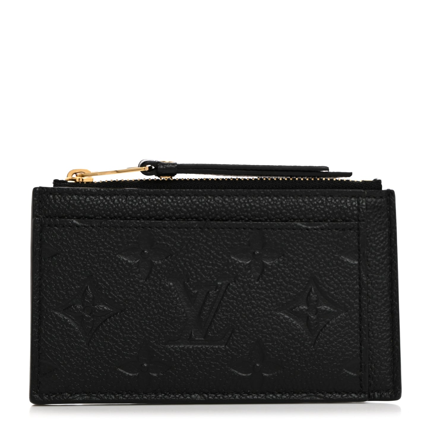 Empreinte Zipper Card Holder Black
