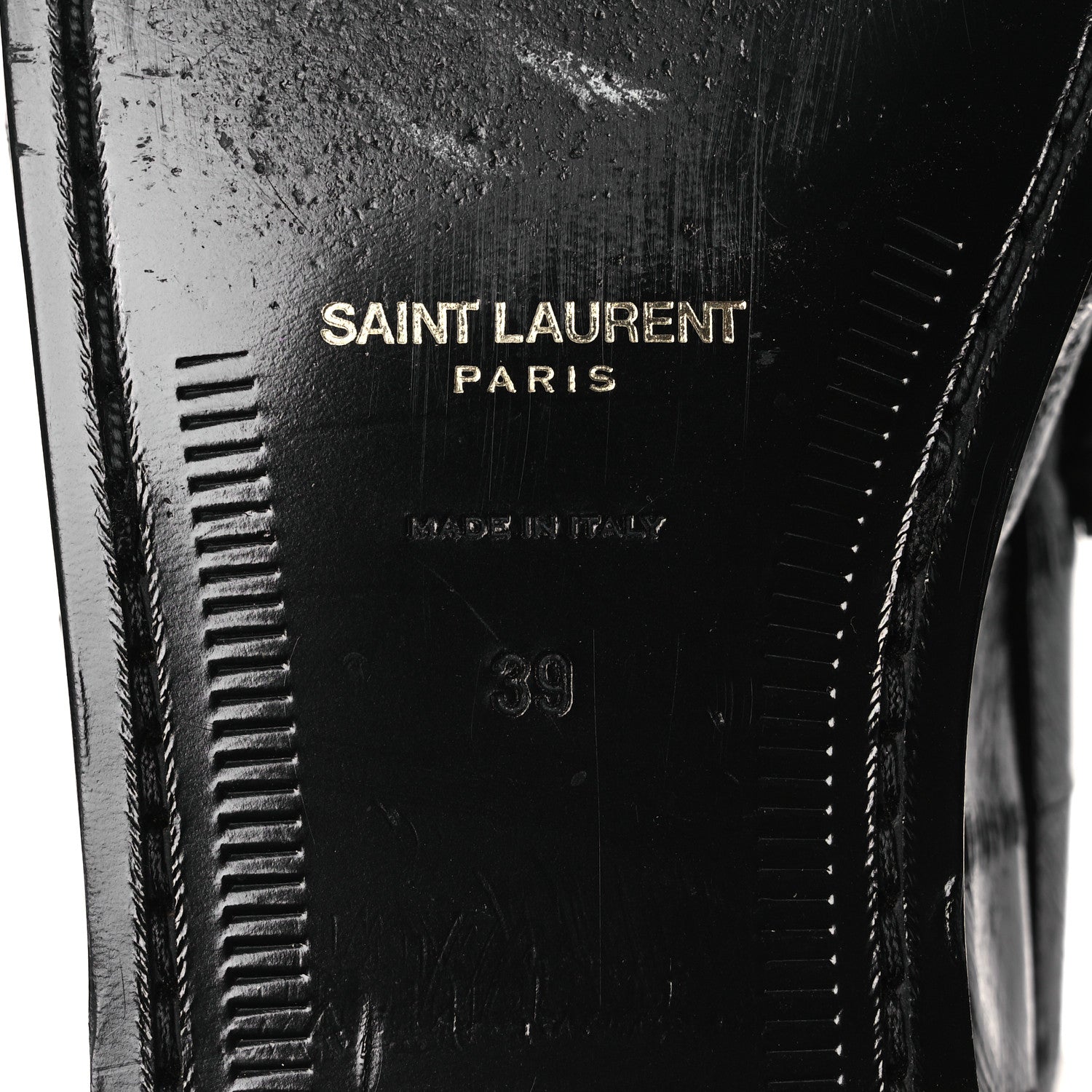 Saint Laurent Supple Eel Le 15 Loafer Penny Slippers 39 Burnt Brown 8 of 10