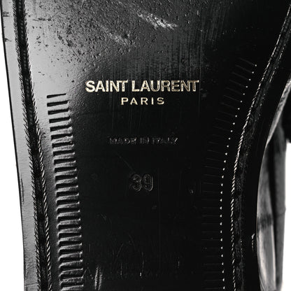 Saint Laurent Supple Eel Le 15 Loafer Penny Slippers 39 Burnt Brown 8 of 10