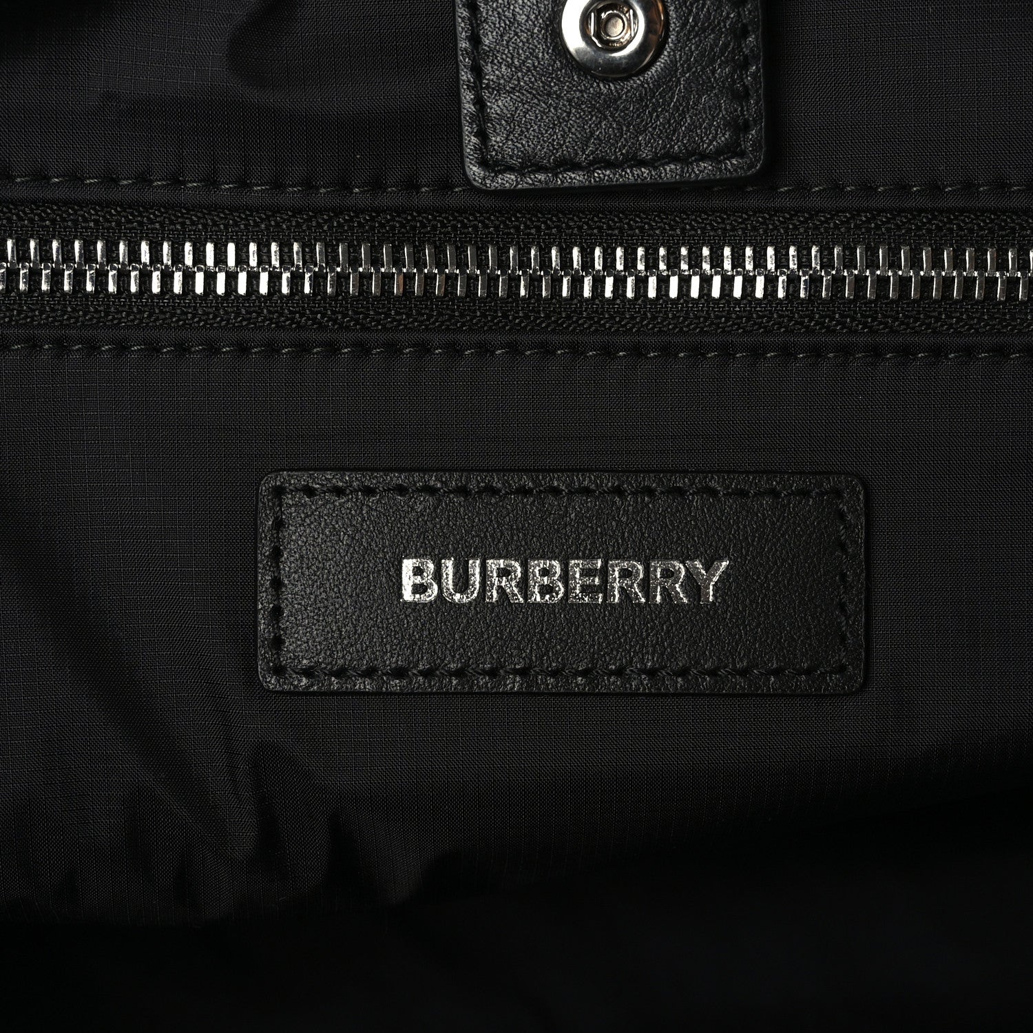 Burberry Nylon Logo Tote Black 6 of 8
