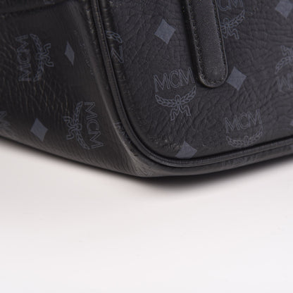 MCM Visetos Large Liz Reversible Shopper Tote Black 11 of 14