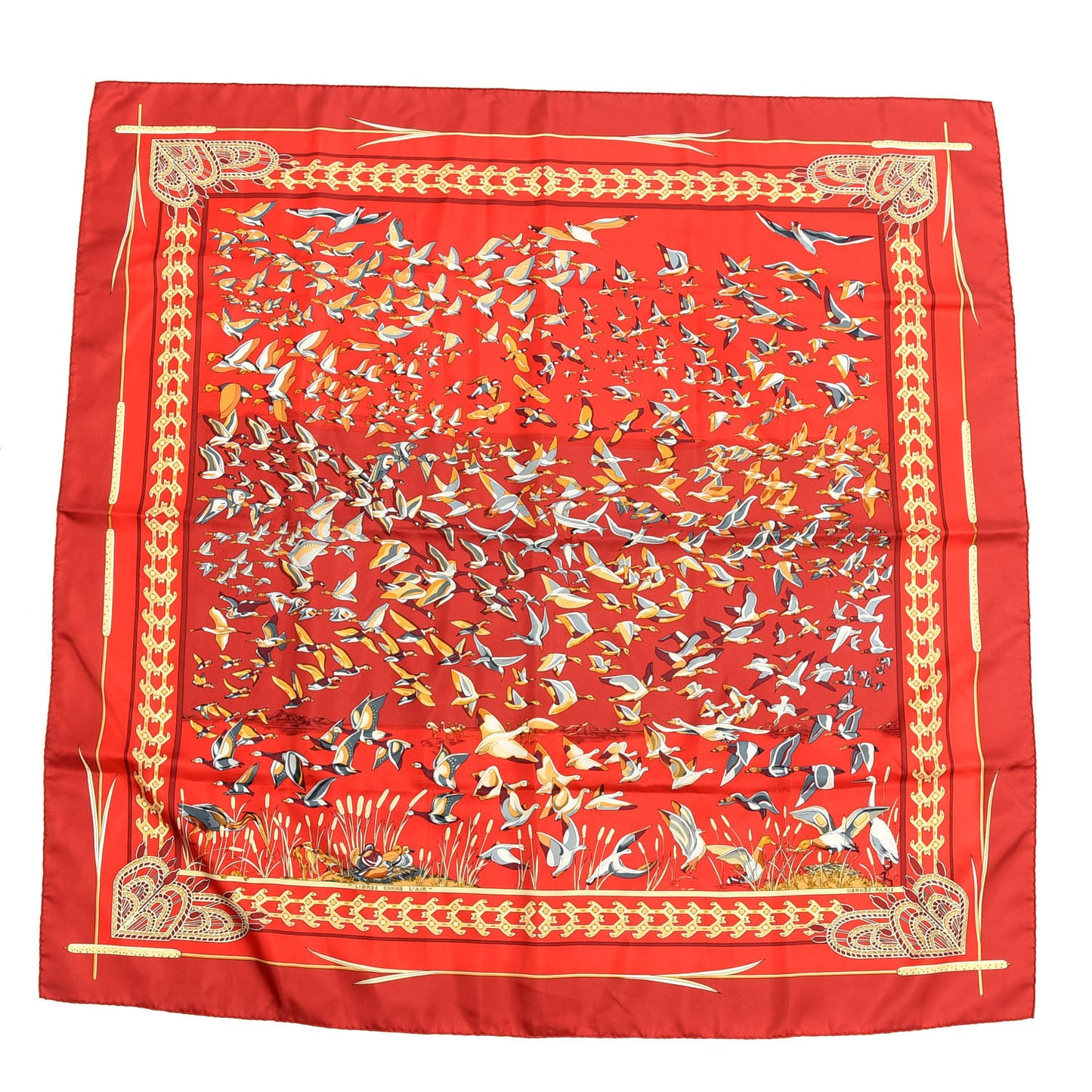 Silk Libres Comme L'Air Scarf 90
