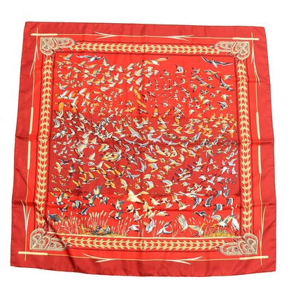 Hermes Silk Libres Comme L'Air Scarf 90 1 of 4