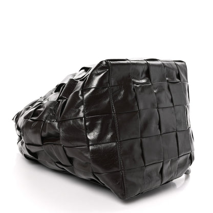 Bottega Veneta Paper Calfksin Intreccio Sailor Cassette Backpack Fondant 4 of 12