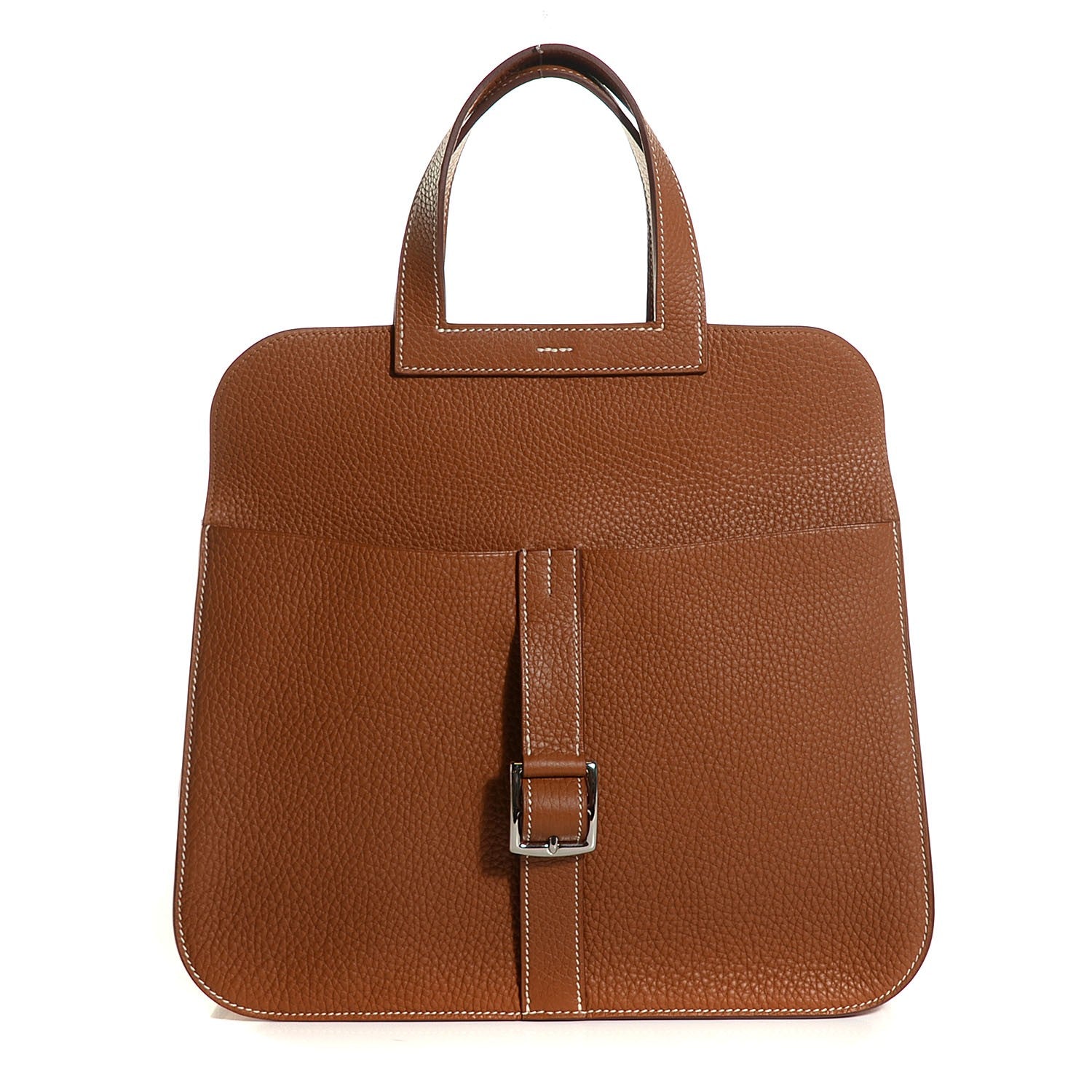 Hermes Taurillon Clemence Halzan 31 Gold 1 of 16