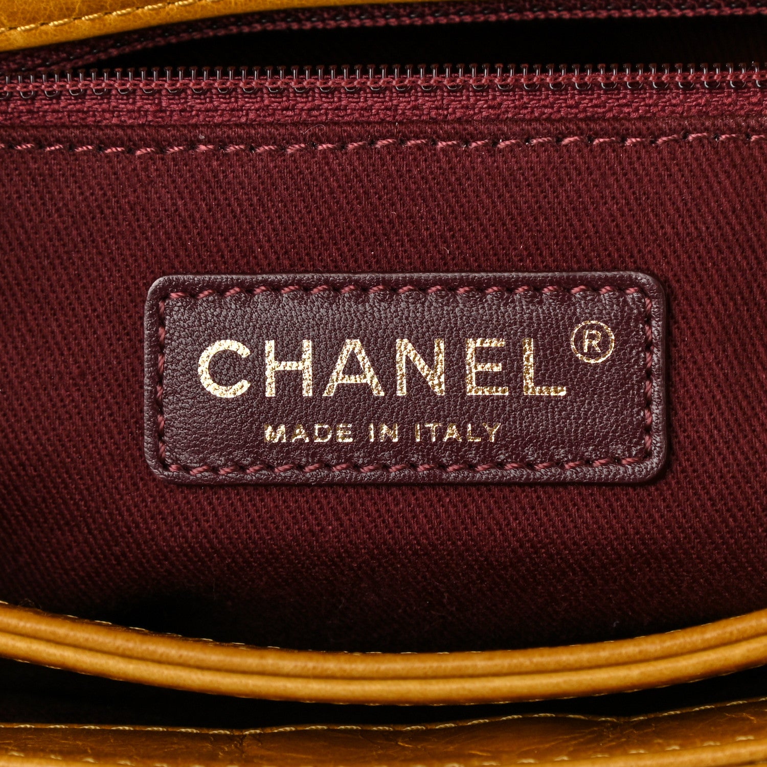 Chanel Glazed Calfskin Quilted Medium Perfect Edge Flap Yellow 6 of 11
