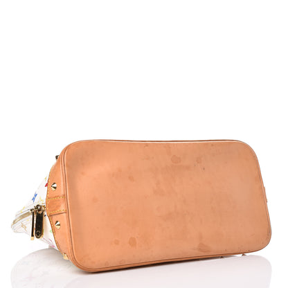 Louis Vuitton Monogram Multicolor Alma White 4 of 17