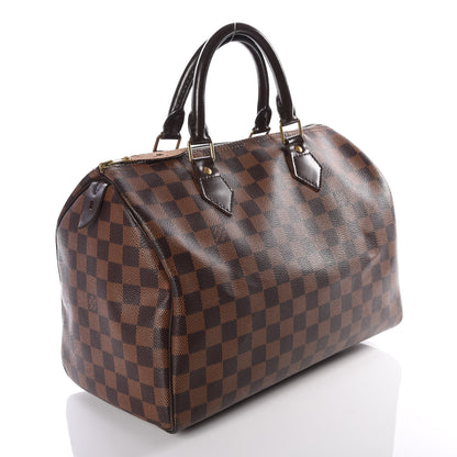 Louis Vuitton Damier Ebene Speedy 30 2 of 14