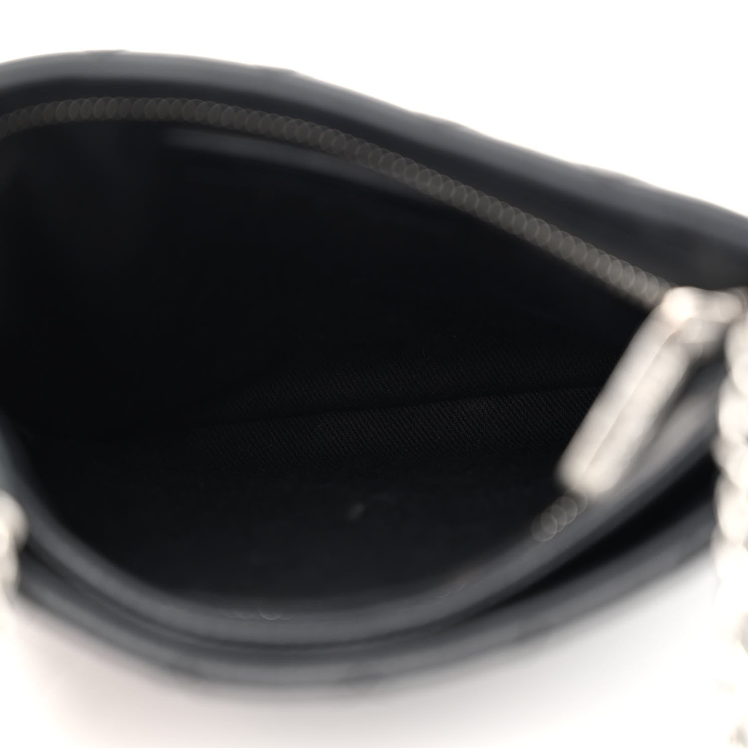 Chanel Aged Calfskin Quilted Crossbody Bag Black 5 of 9