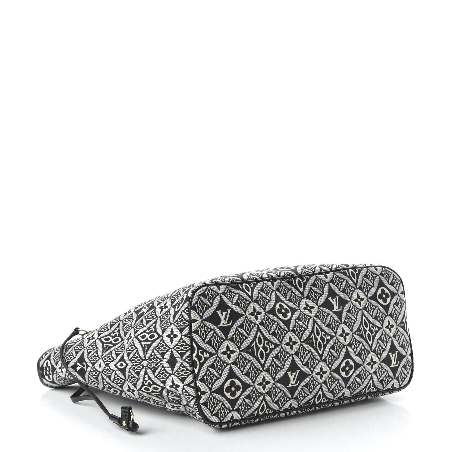 Louis Vuitton Jacquard Since 1854 Neverfull MM Grey 4 of 11