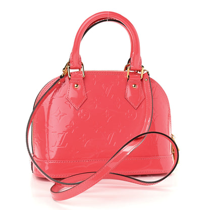 Louis Vuitton Vernis Alma BB Rose Litchi 3 of 11