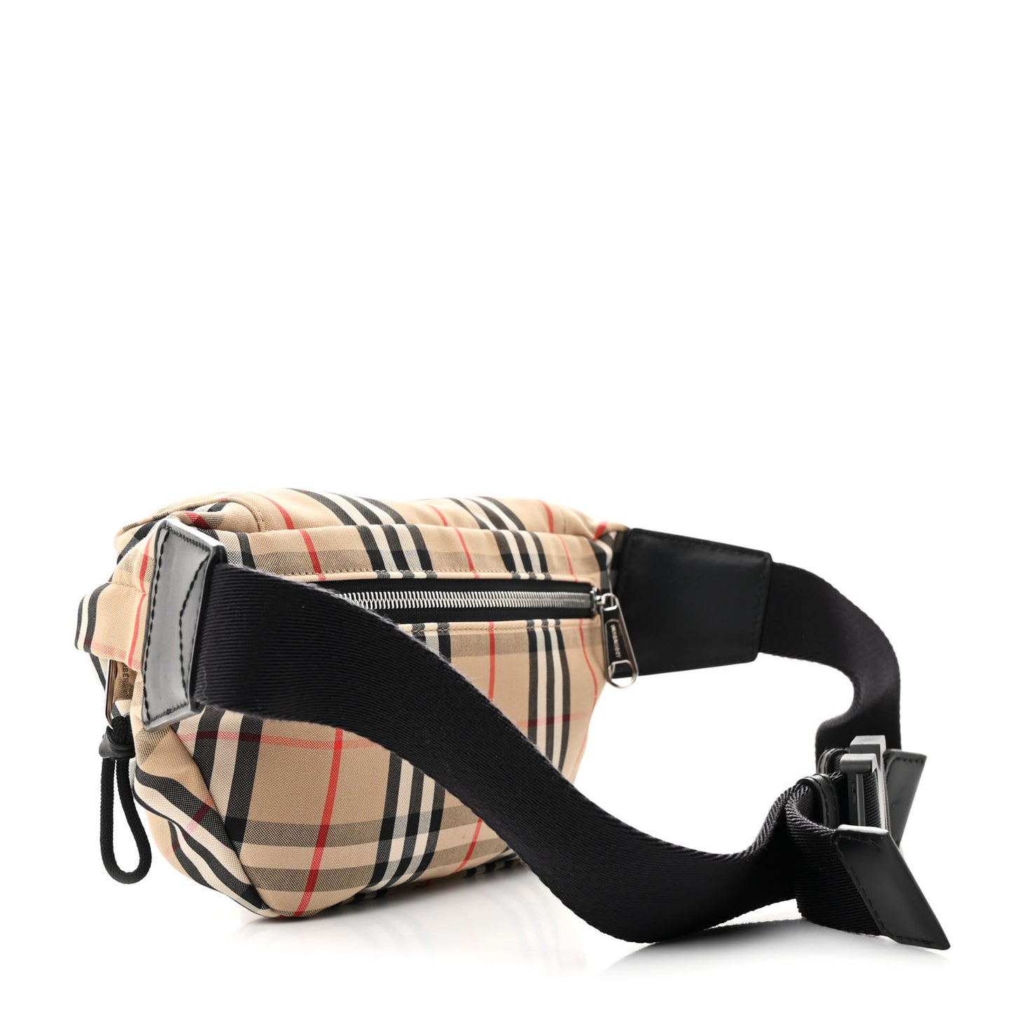 Nylon Vintage Check Medium Sonny Bum Bag Archive Beige Black