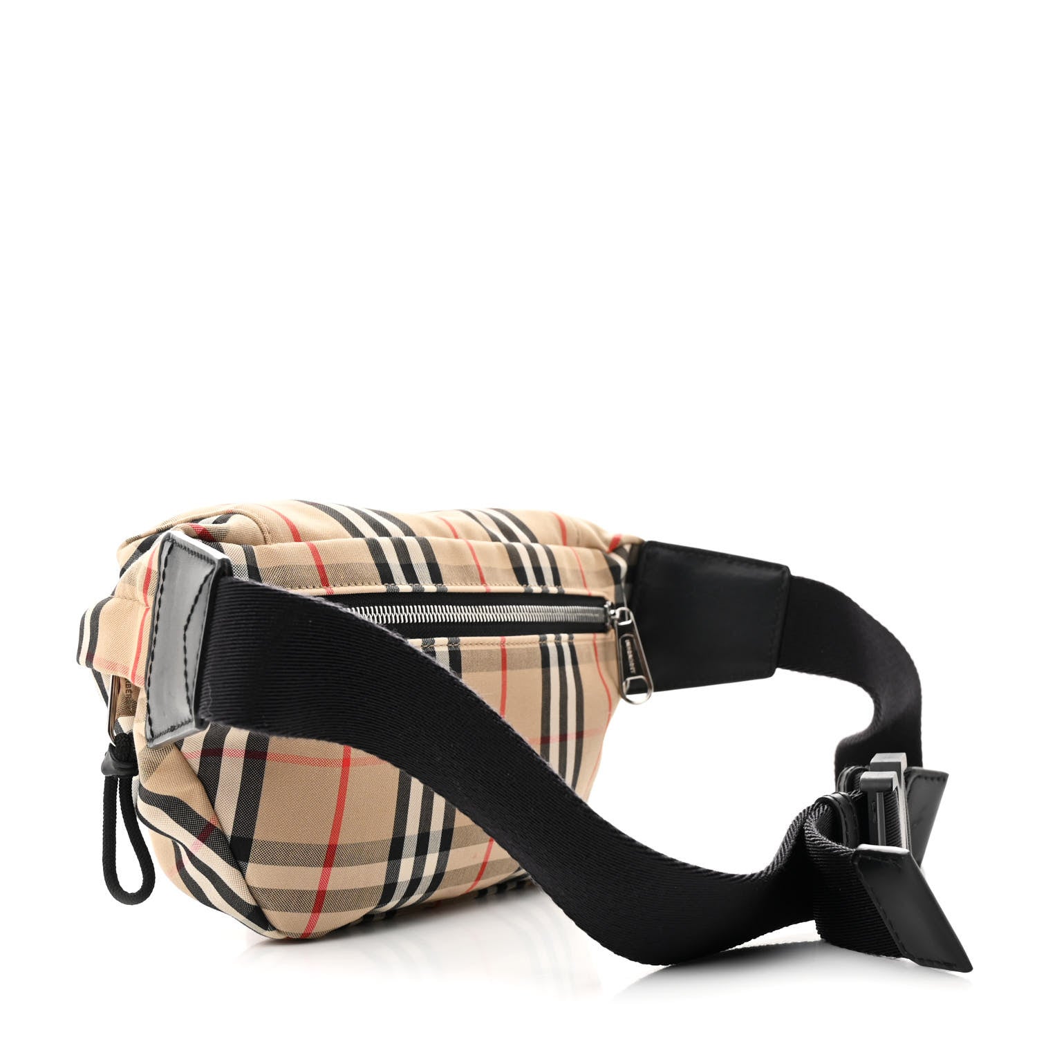 Burberry Nylon Vintage Check Medium Sonny Bum Bag Archive Beige Black 3 of 10
