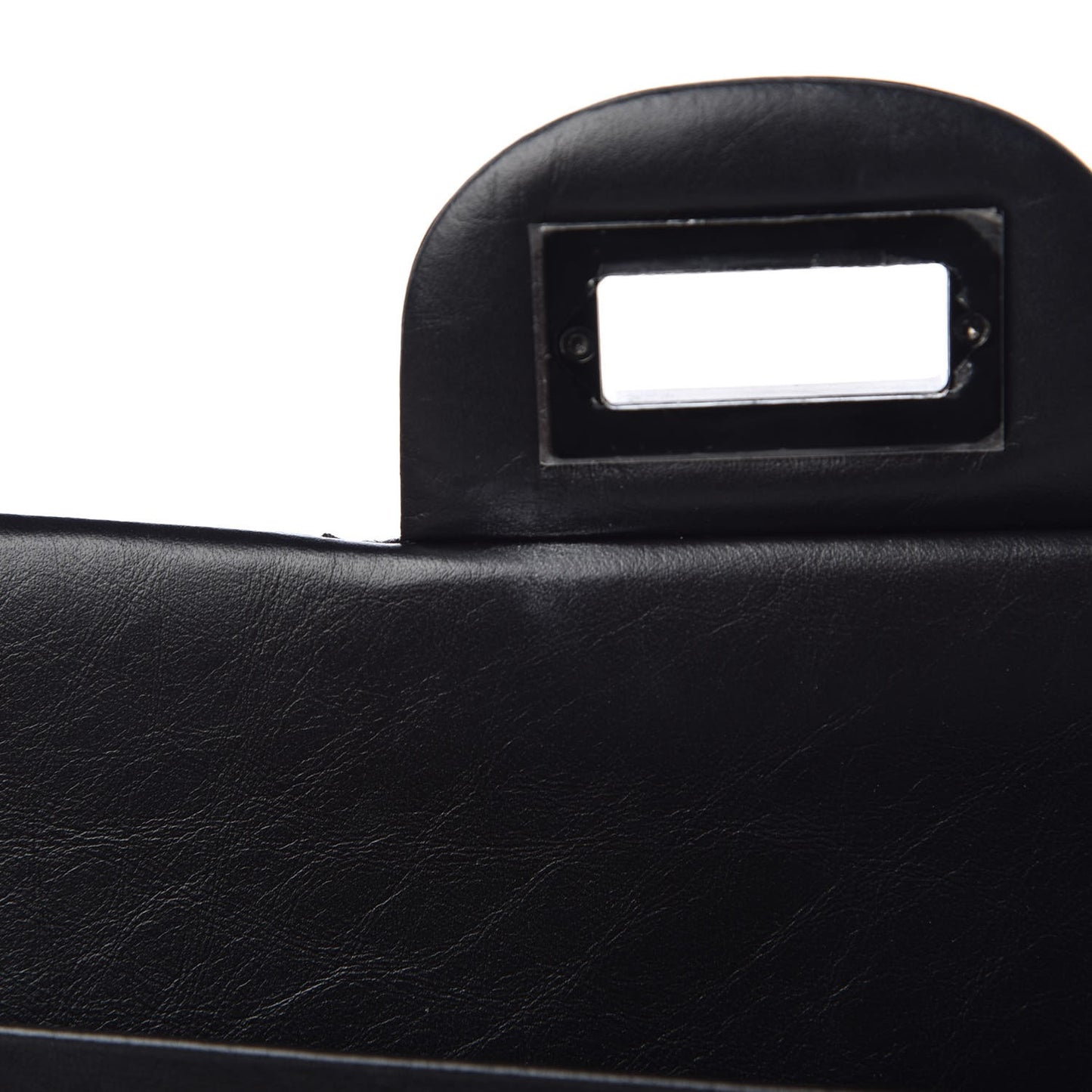 Aged Calfskin Chevron Quilted 2.55 Reissue 227 Flap So Black