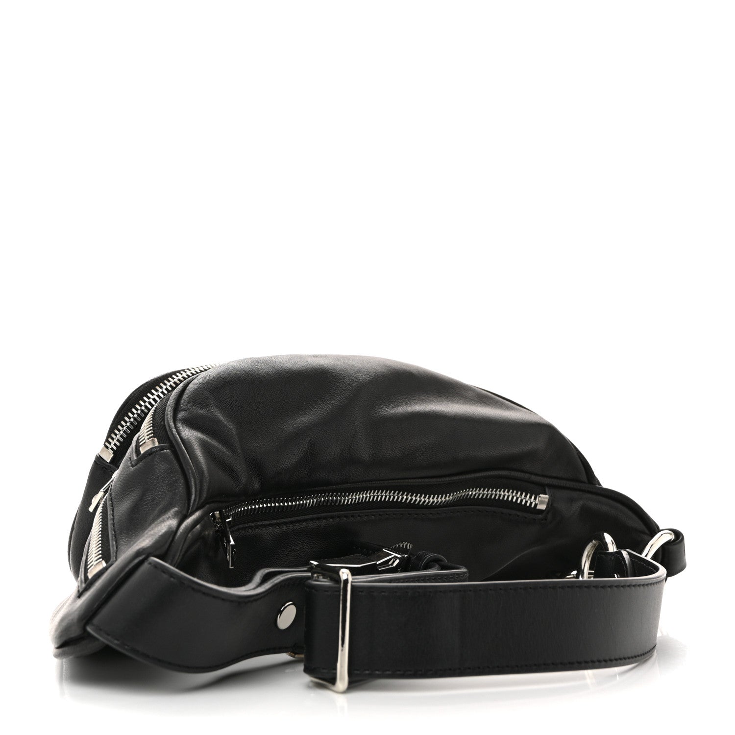 Alexander Wang Lambskin Attica Belt Bag Black 3 of 13