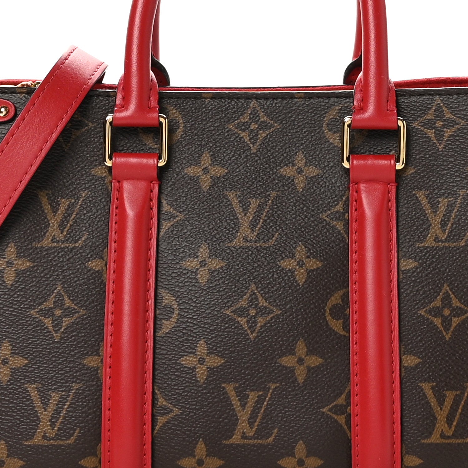 Louis Vuitton Monogram Soufflot BB Cherry 8 of 11