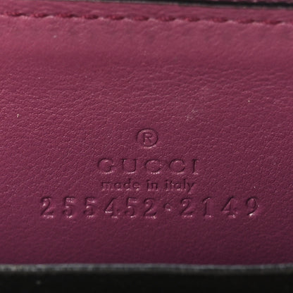 Gucci Microguccissima Zip Around Card Case Peonia Flower 6 of 6