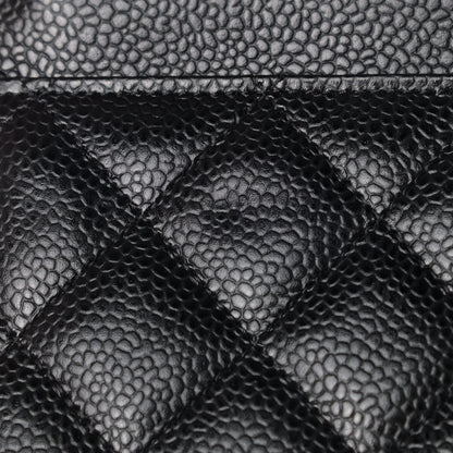 Chanel Caviar Quilted Wallet On Chain WOC Black 12 of 12