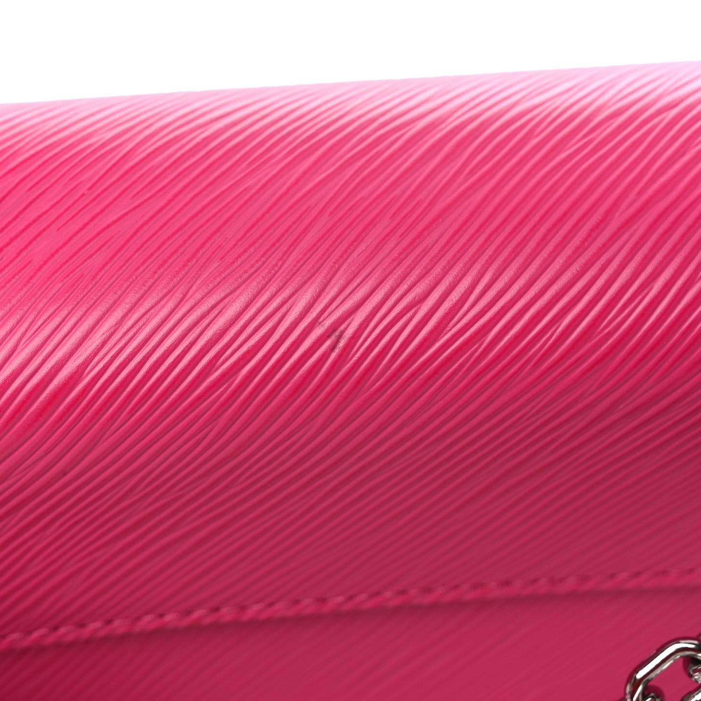 Epi Twist Shoulder Bag MM Hot Pink