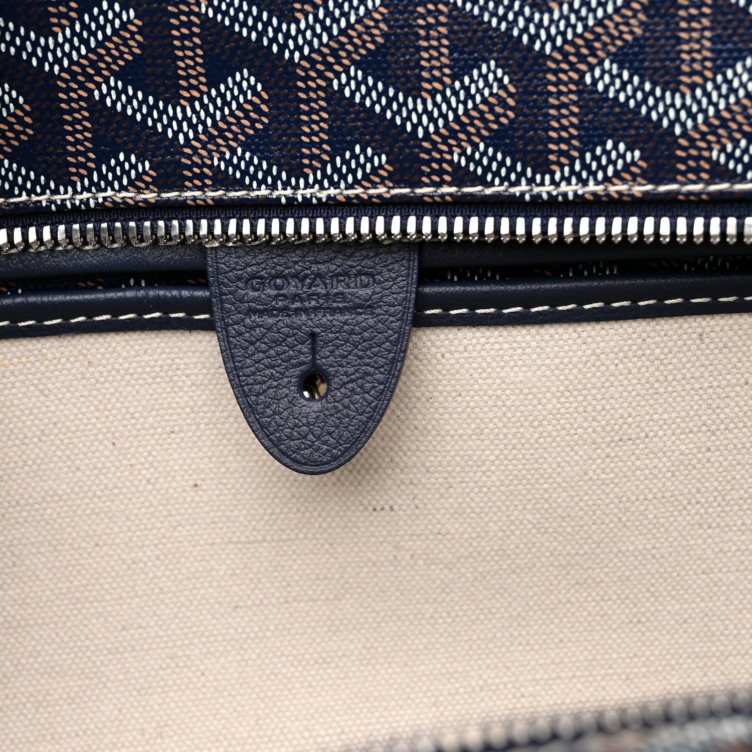 Goyard Goyardine Artois GM Navy 6 of 10