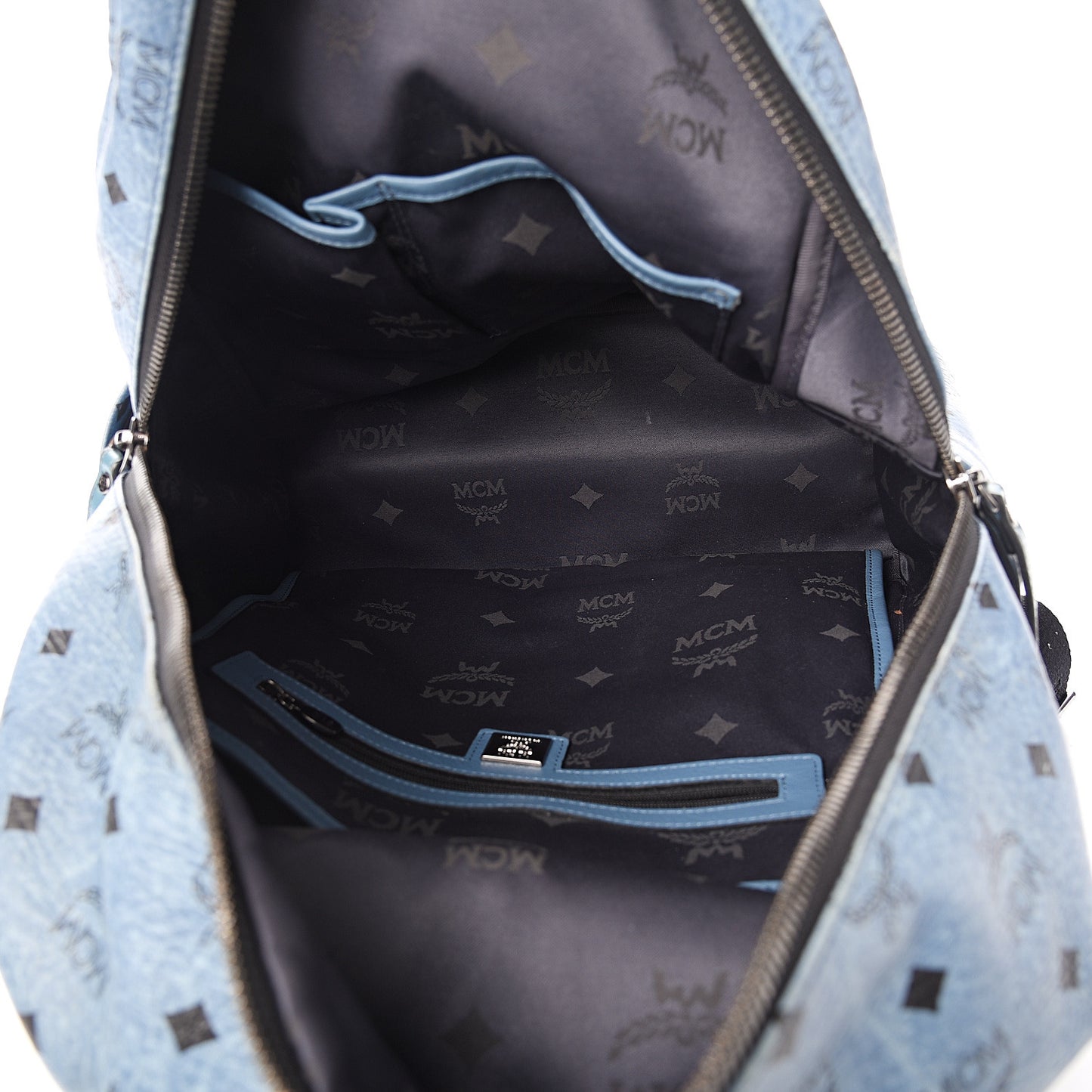 Visetos Medium Stark Backpack Light Blue