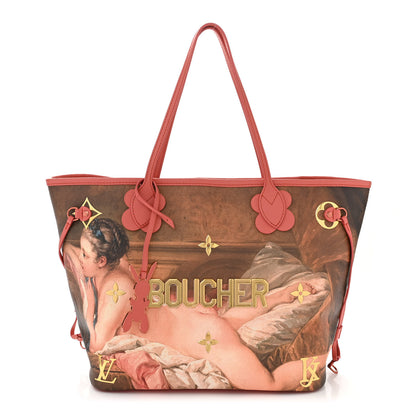 Louis Vuitton Masters Jeff Koons Boucher Neverfull MM 1 of 11