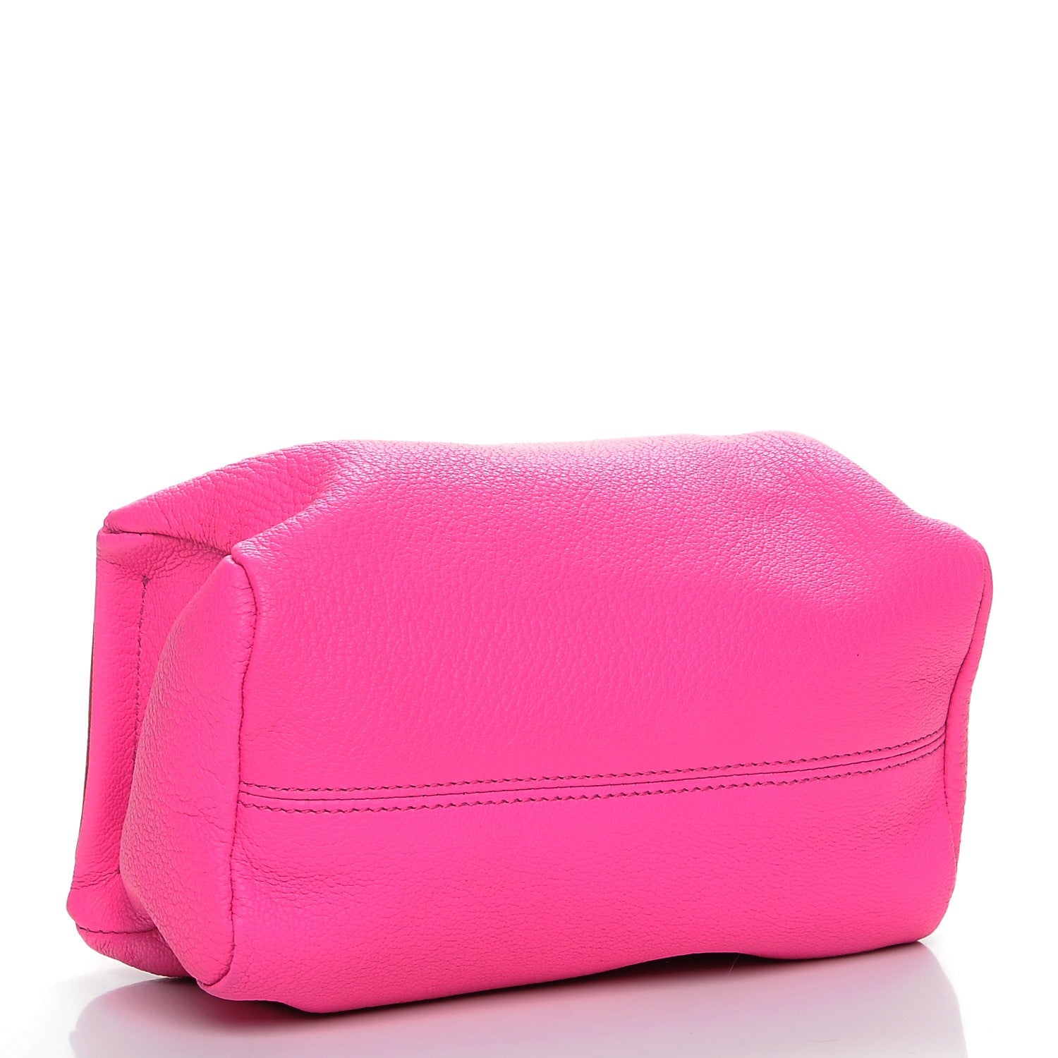 Givenchy Sugar Goatskin Pandora Wristlet Shocking Pink 3 of 7