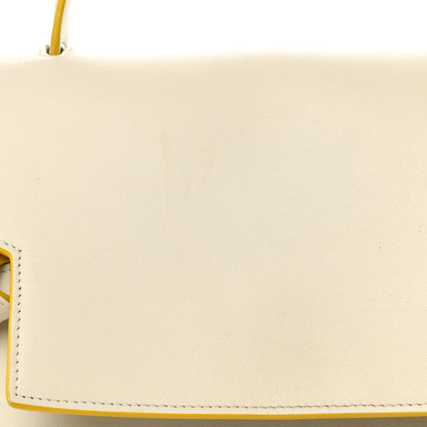 Smooth Calfskin Mini Belt Bag White