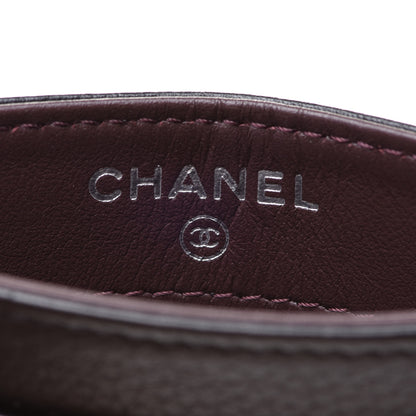 Chanel Grained Calfskin Neo Executive Card Holder Black 6 of 9