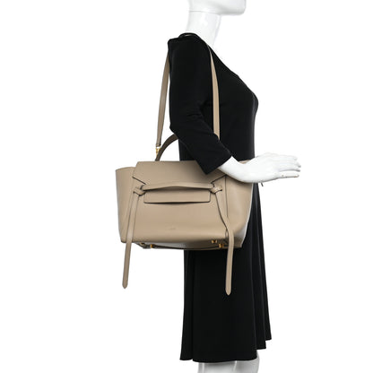 Celine Grained Calfskin Mini Belt Bag Dune 2 of 10