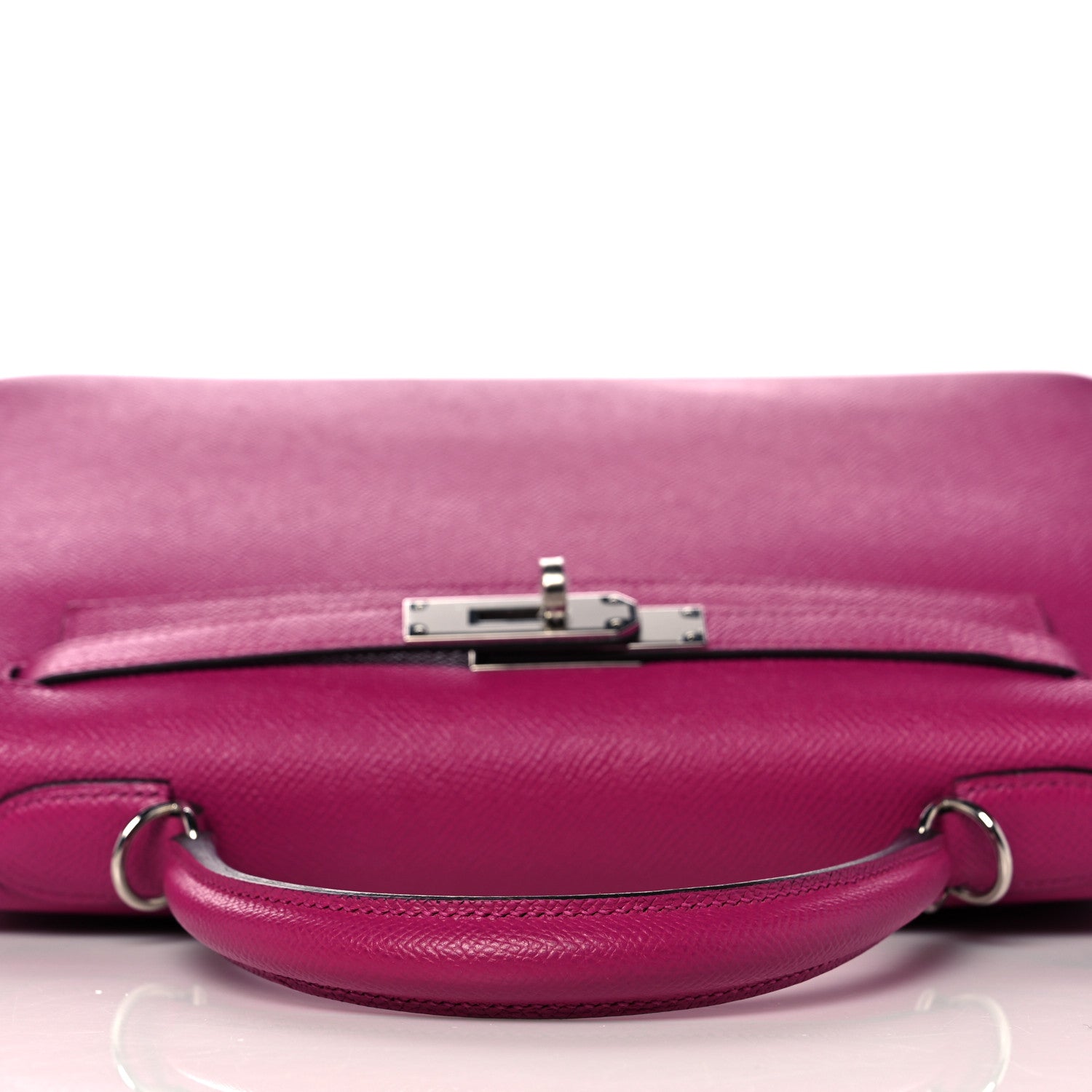 Hermes Epsom Kelly Sellier 28 Rose Pourpre 12 of 37